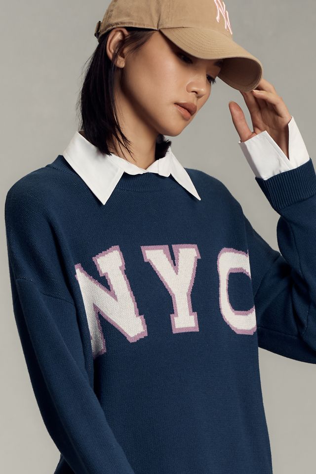 Combinaison pull graphique Maeve NYC #1