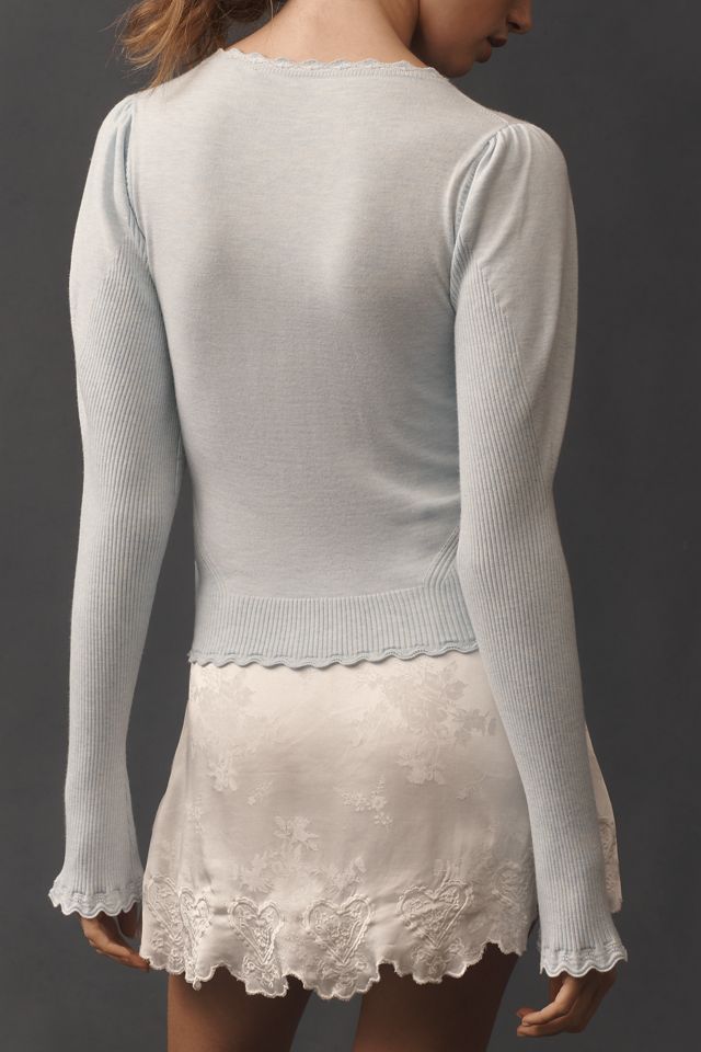 By Anthropologie Puff-Sleeve Buttondown Top #2