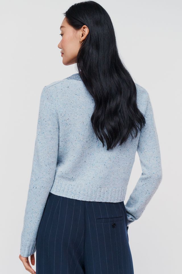 Maeve Wool-Blend Cropped Cardigan #1
