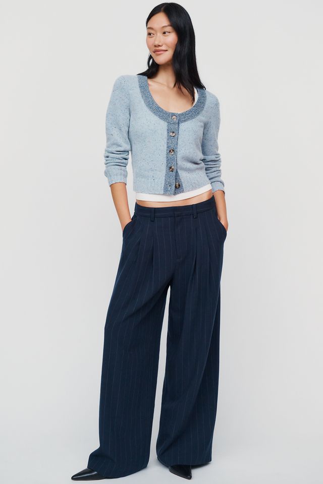 Maeve Wool-Blend Cropped Cardigan #2