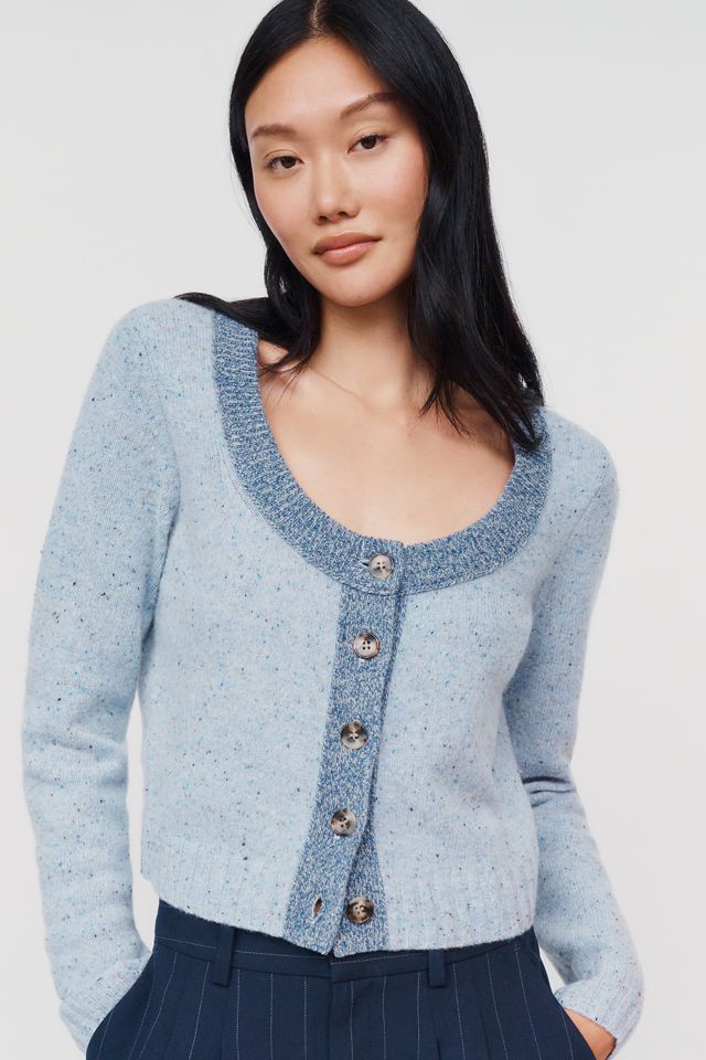 Maeve Wool-Blend Cropped Cardigan #3