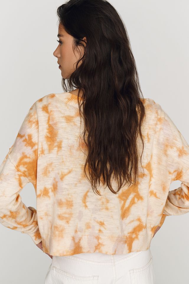 Pilcro Bleached Crewneck Sweatshirt #1