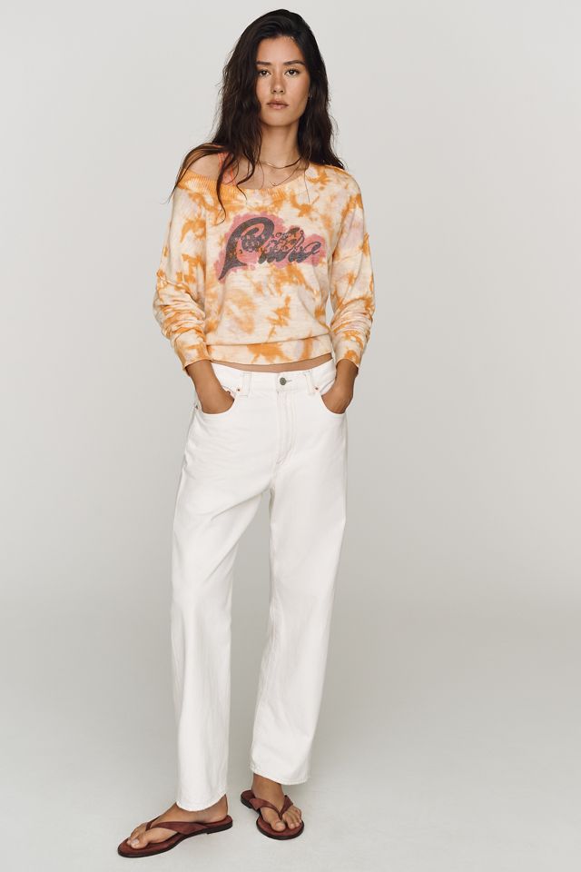 Pilcro Bleached Crewneck Sweatshirt #2