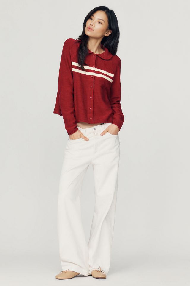 Maeve Collared Cardigan #1