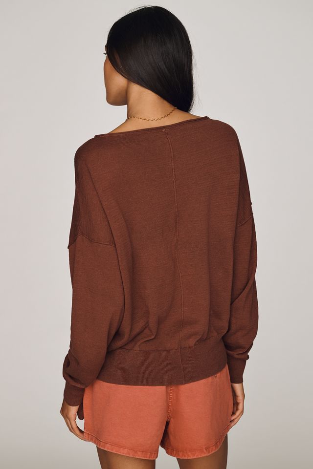 By Anthropologie Haley Cotton Linen Sweater #5