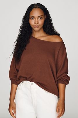 By Anthropologie Haley Cotton Linen Sweater