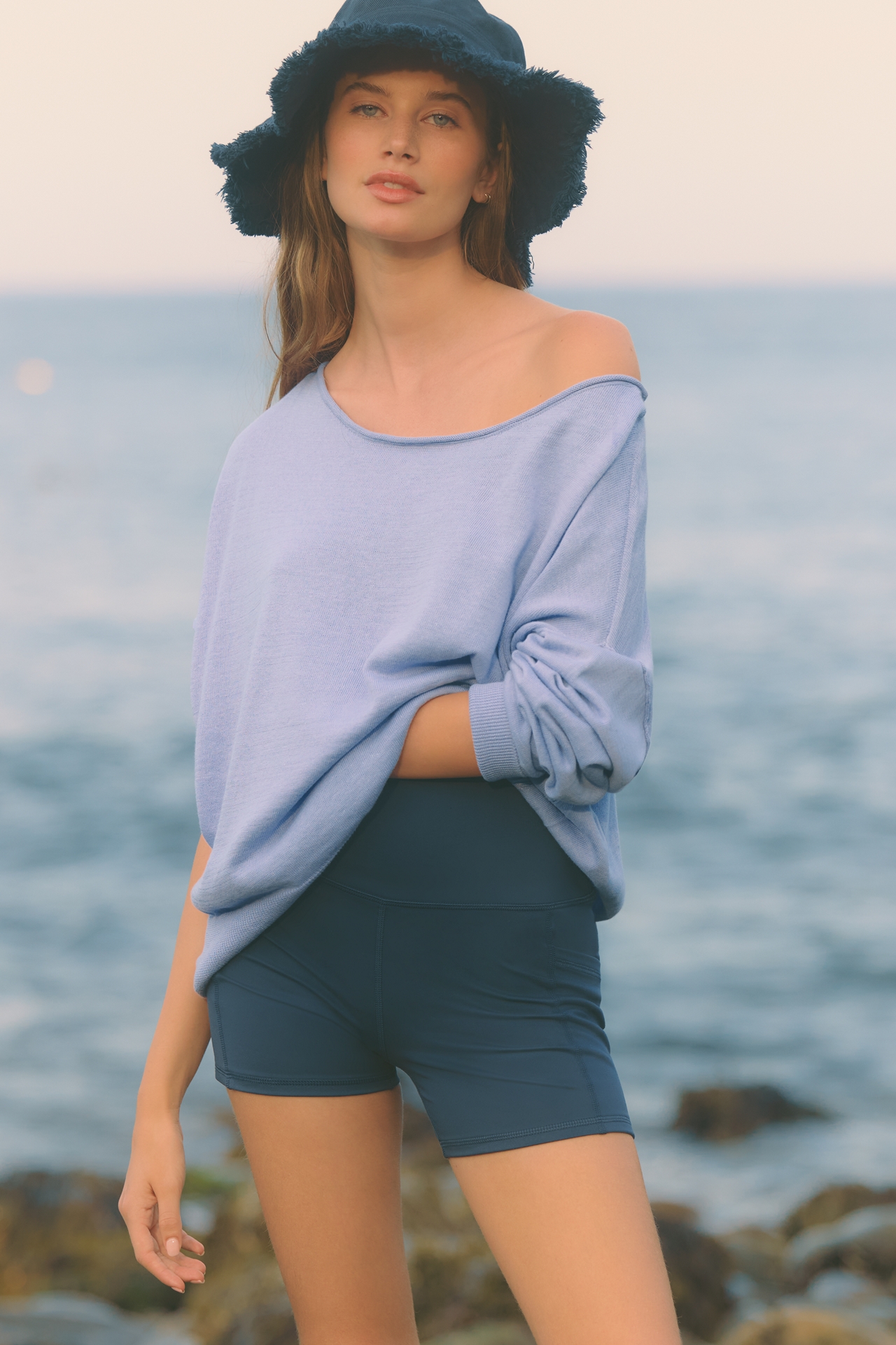 By Anthropologie Haley Cotton Linen Sweater