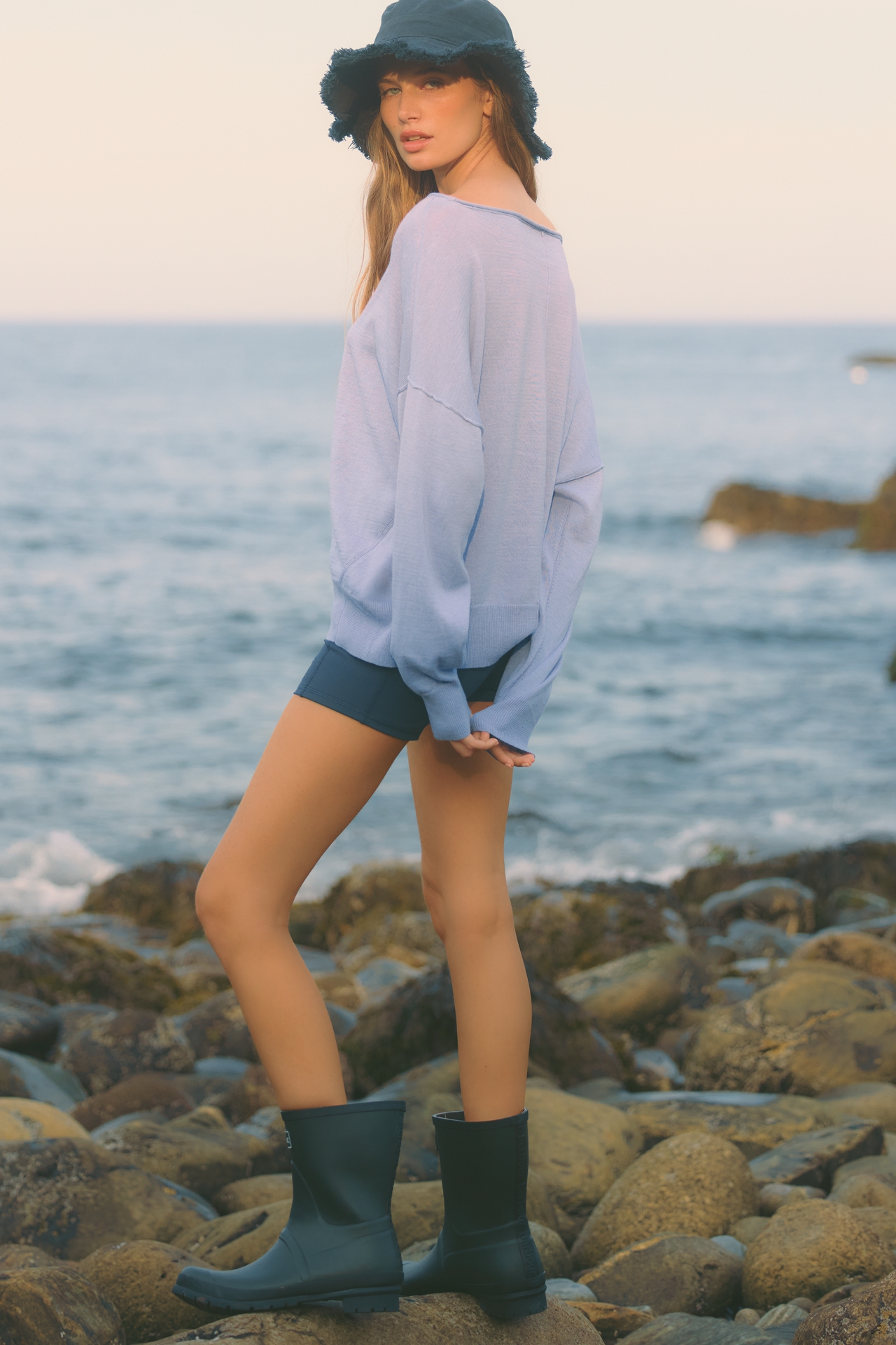 By Anthropologie Haley Cotton Linen Sweater