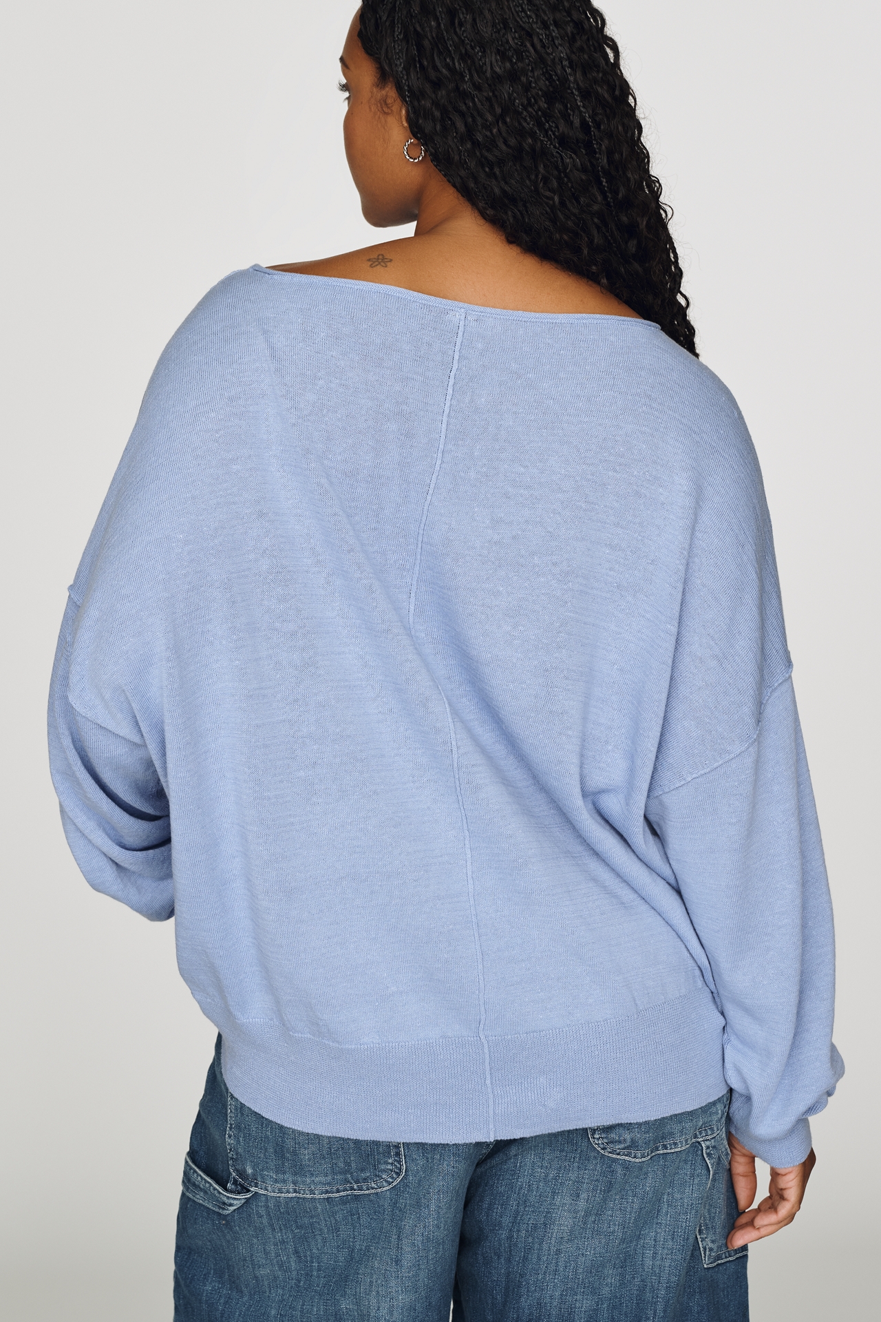 By Anthropologie Haley Cotton Linen Sweater