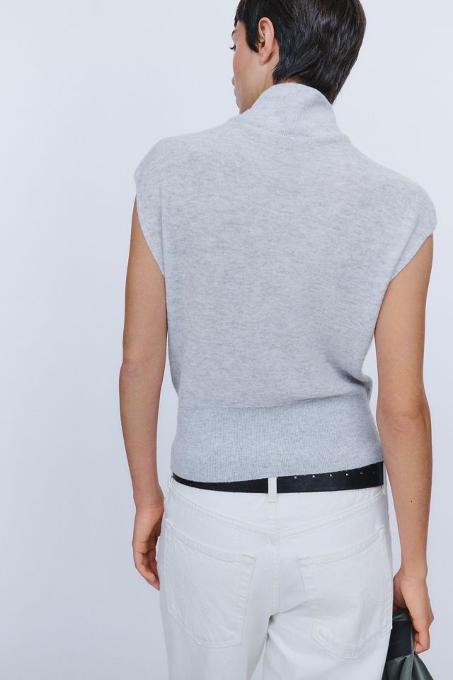 By Anthropologie Cowl Mock-Neck Sweater #3