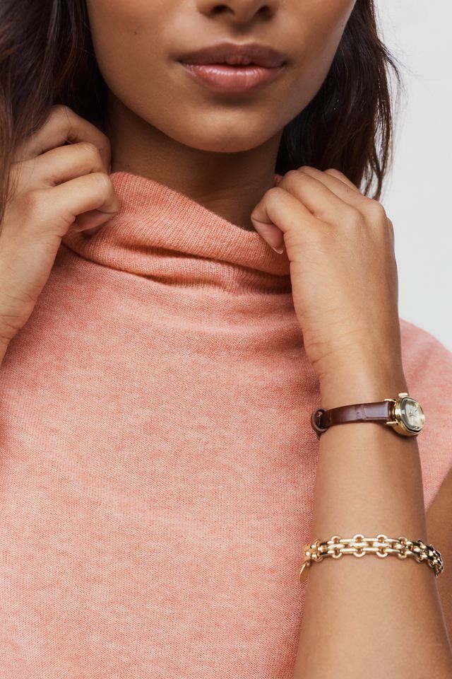 By Anthropologie Cowl Mock-Neck Sweater #3