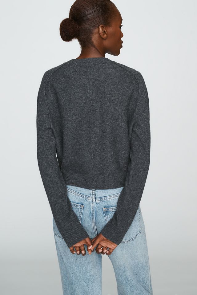 Maeve Wool Cashmere Henley Sweater #1