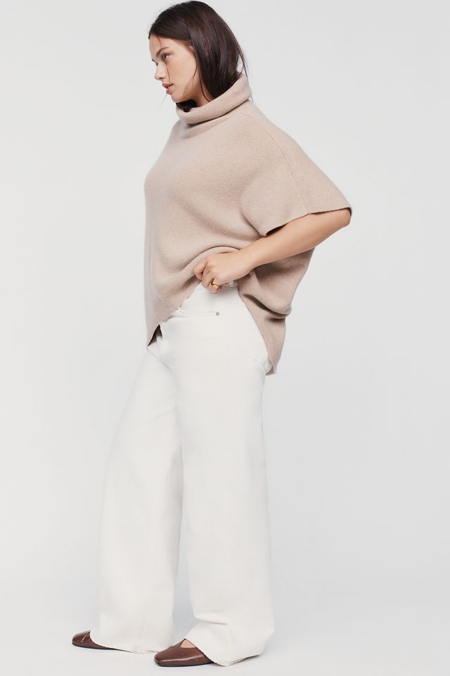 Pilcro High-Neck Short-Sleeve Sweater #5