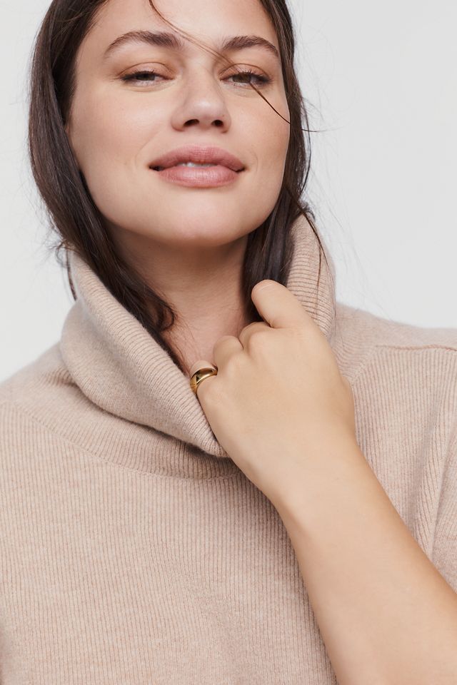 Pilcro High-Neck Short-Sleeve Sweater #4