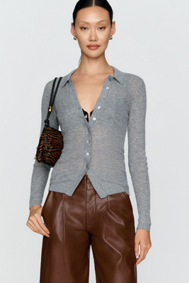 Pistola Korey Merino Wool Blend Cardigan by Anthropologie