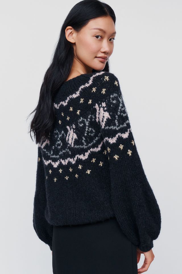 Vero Alfie Riviera Fair Isle Sweater #1