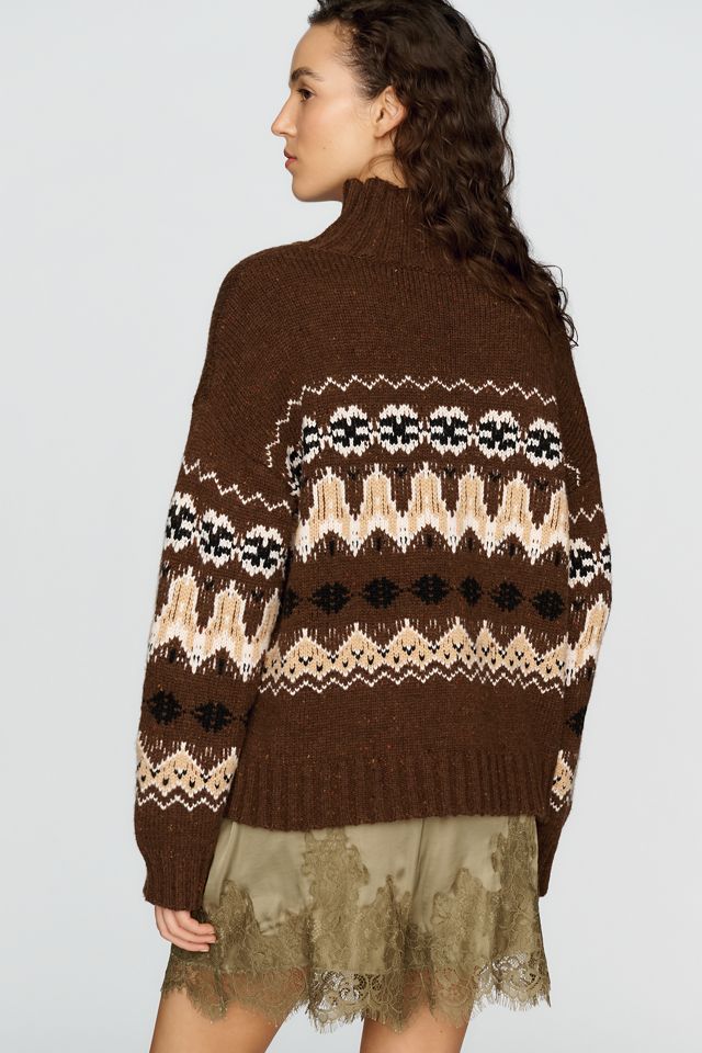 Mare Mare Wool Blend Fair Isle Sweater #1