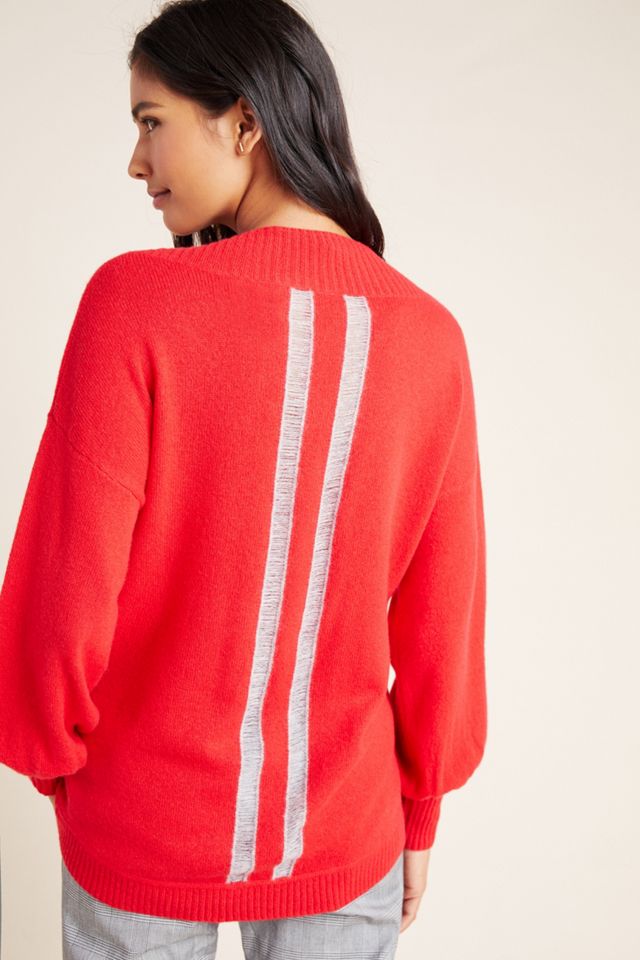 Maisie Striped Cashmere Sweater #1