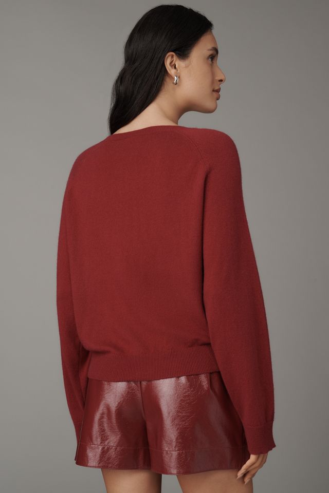 Happy Sheep Raglan Wool Cashmere Sweater #1