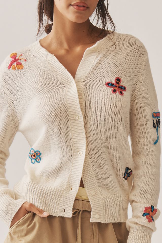 Happy Sheep Rebecchina Wool Cashmere Cardigan Sweater #3