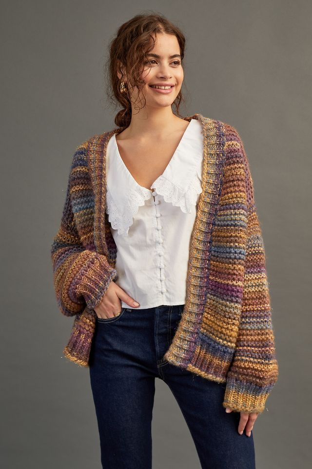 Anthropologie moth chenille on sale cardigan