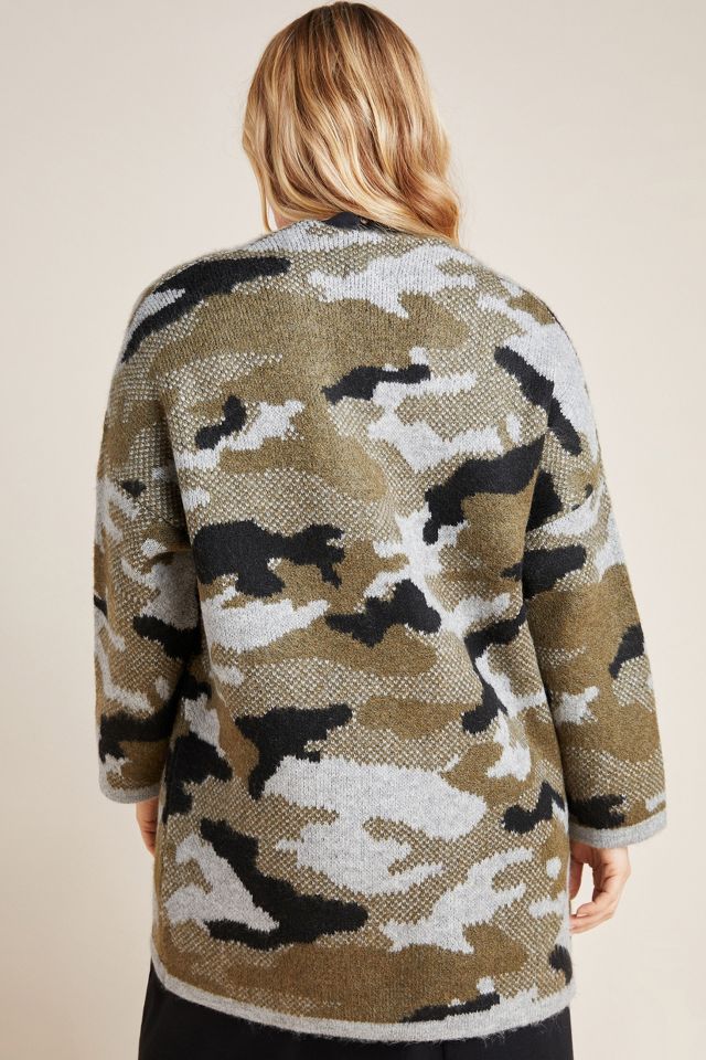 Vera Camo Cardigan