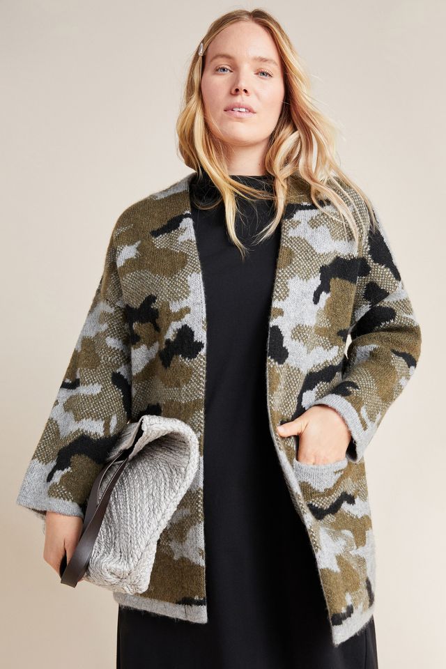 Anthropologie 2025 camo sweater