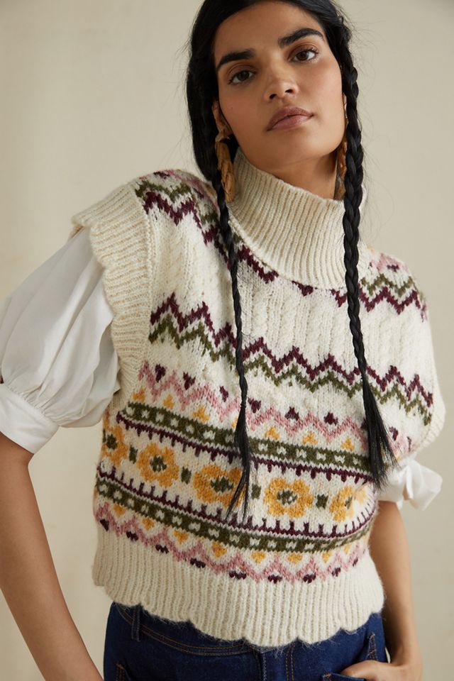 Turtleneck Sweater Vest #1