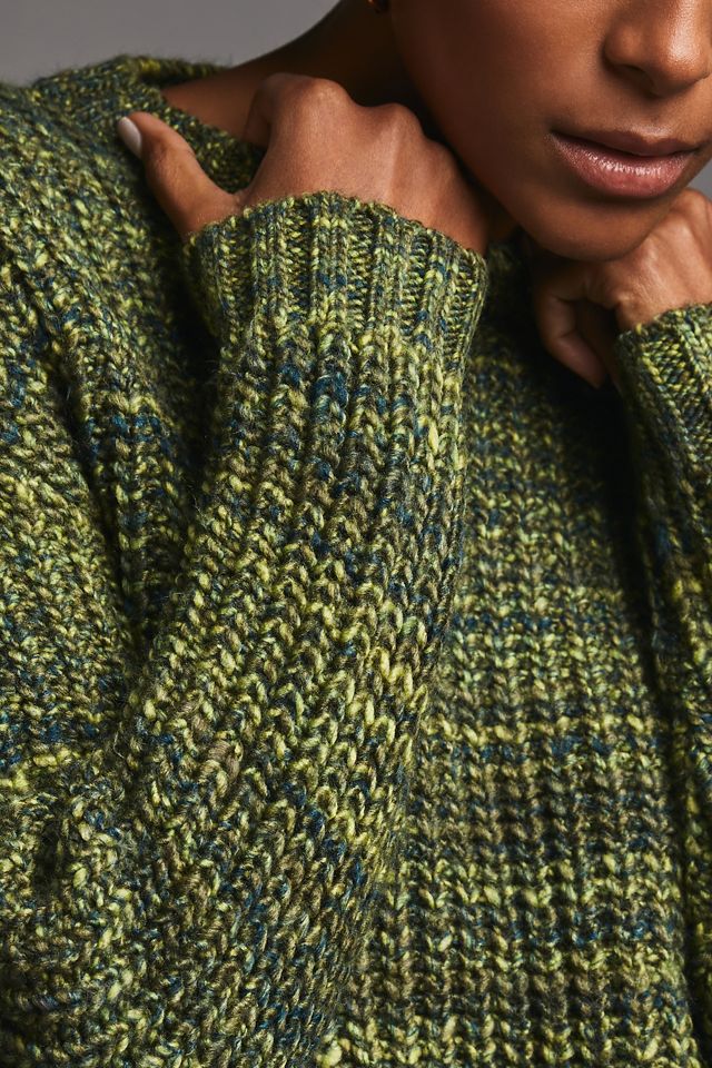 By Anthropologie Ribbed Crewneck Sweater #2