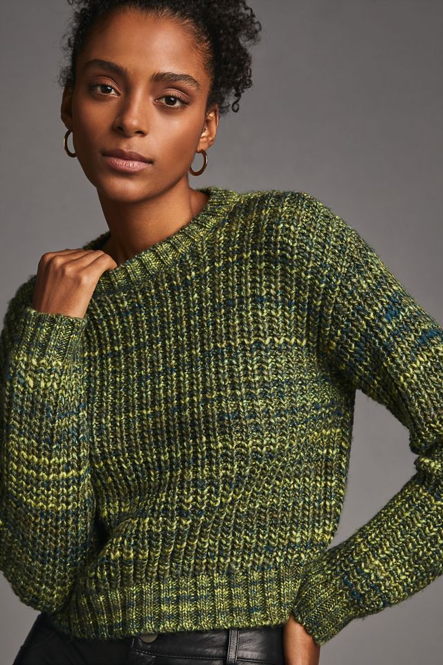 By Anthropologie Ribbed Crewneck Sweater #4