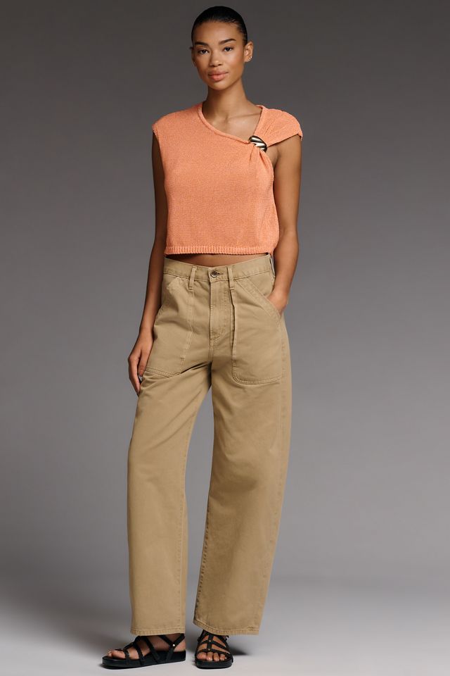 By Anthropologie Asymmetric Hardware Sweater Tank #2