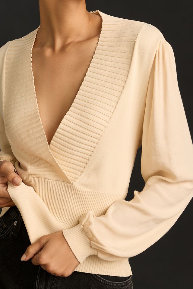 By Anthropologie V-Neck Sweater #2