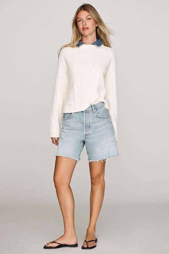 Central Park West Twofer Collared Sweater #3