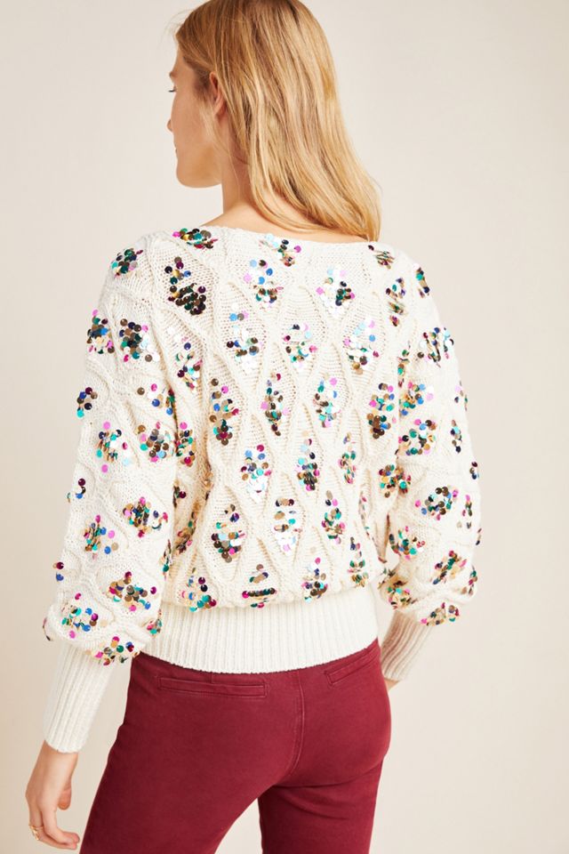 Lara Sequined Sweater #1