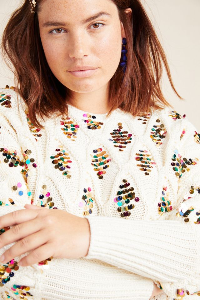 Lara Sequined Sweater #6