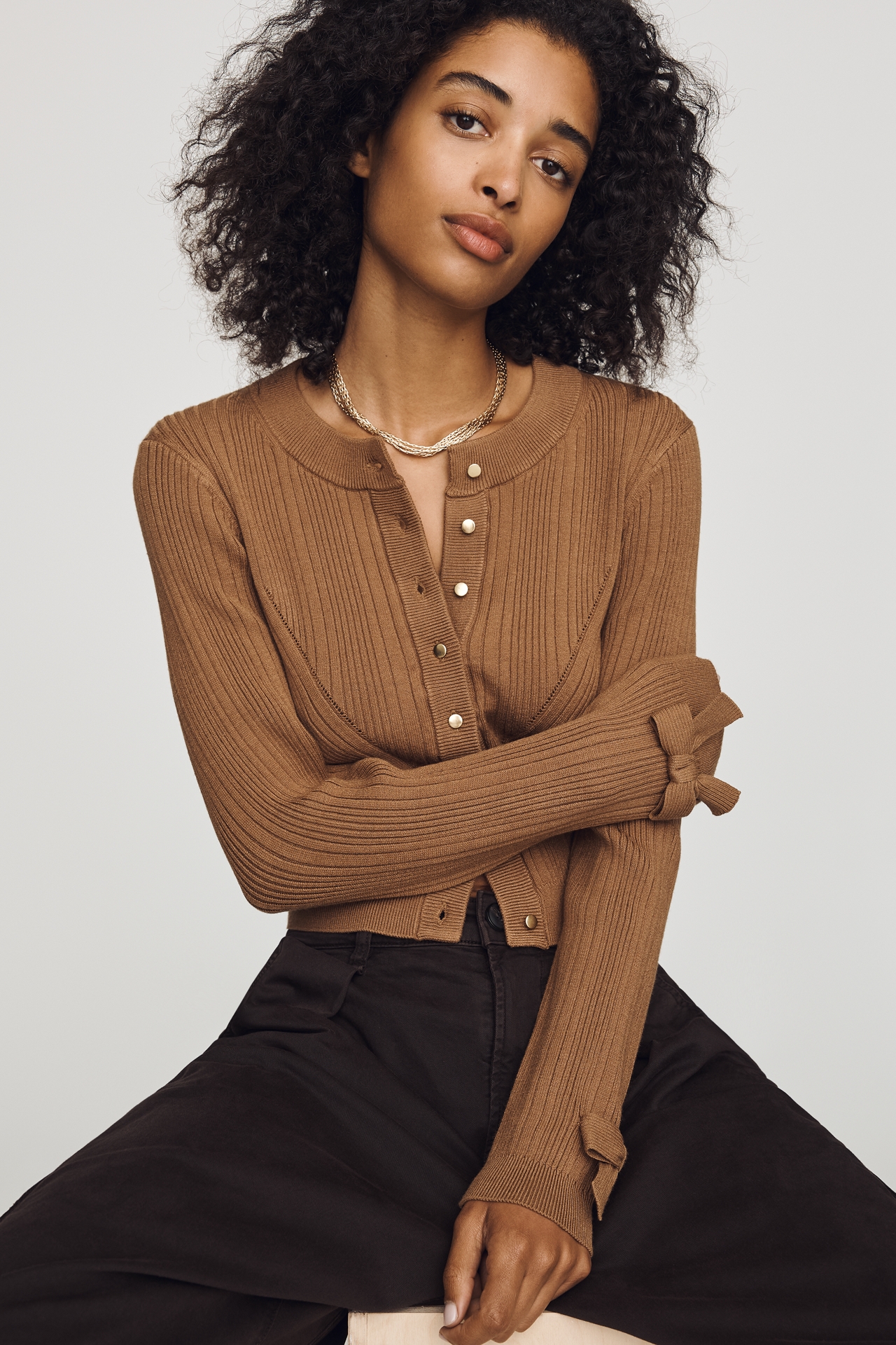 Sundays Bentley Bow Cardigan
