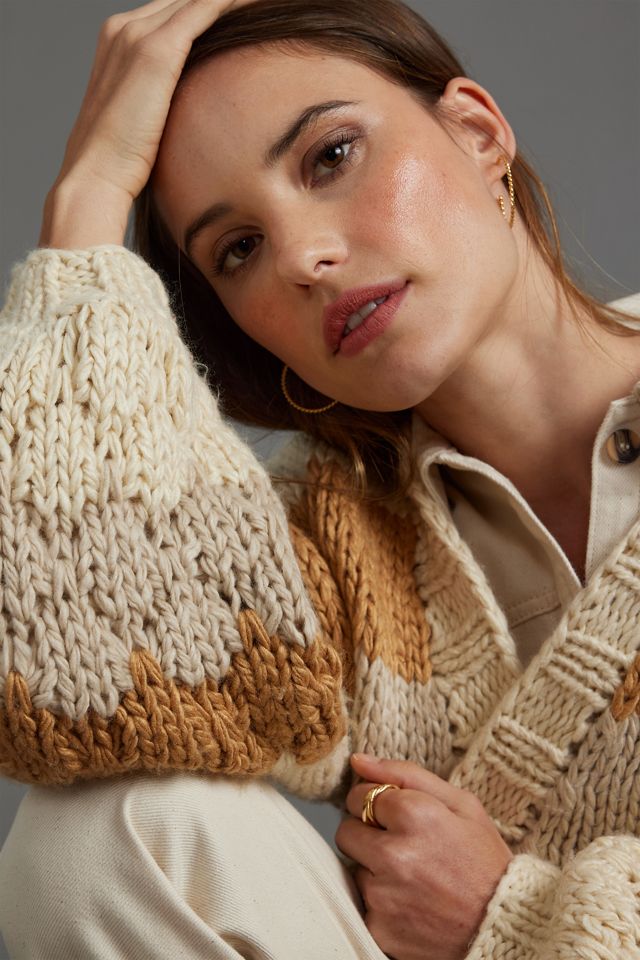 Chunky Knit Cardigan #2
