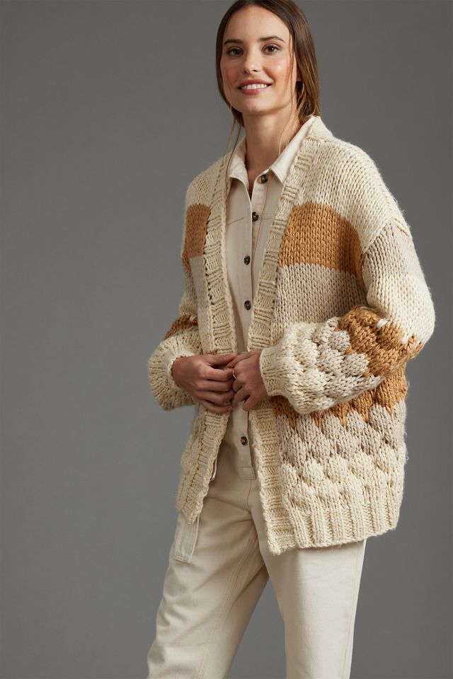 Chunky Knit Cardigan #3