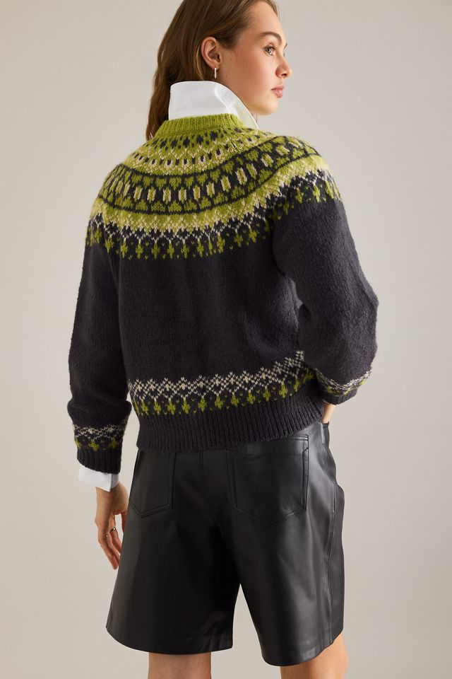 By Anthropologie Fairisle Cardigan #3