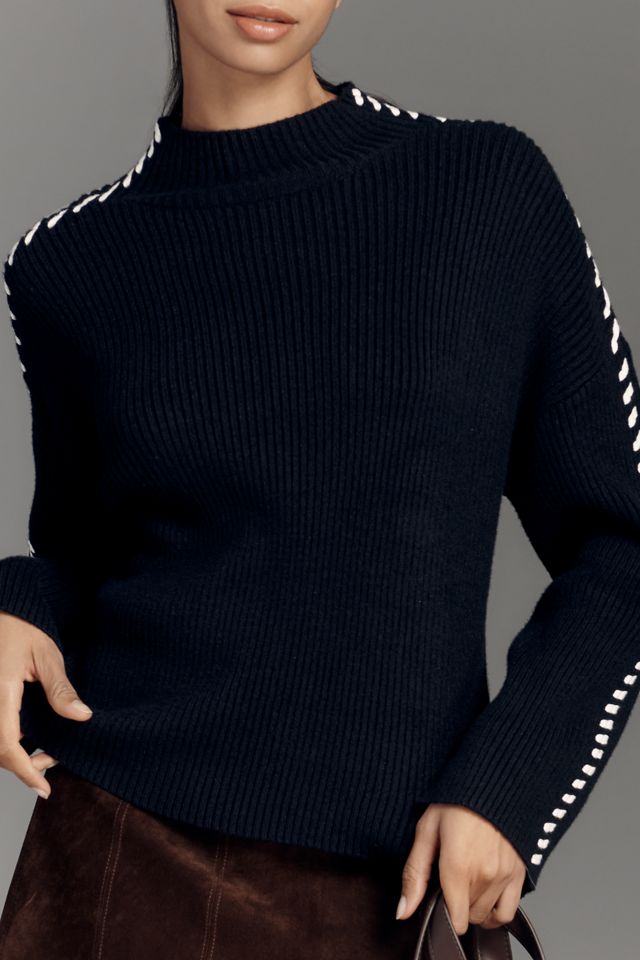 En Saison Romilla Whipstitch Sweater #1