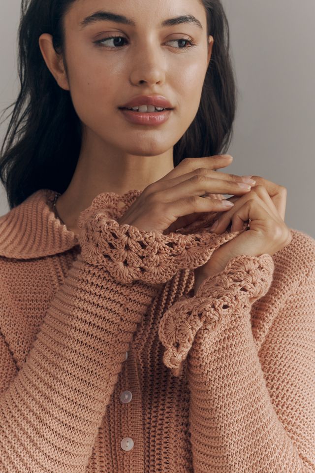 En Saison Brielle Collared Cardigan #1