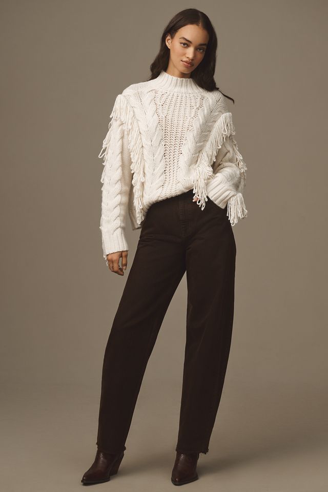 Sanctuary Crafted Fringe Sweater #3