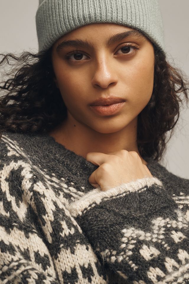 Sanctuary Crew-Neck Fairisle Sweater #1