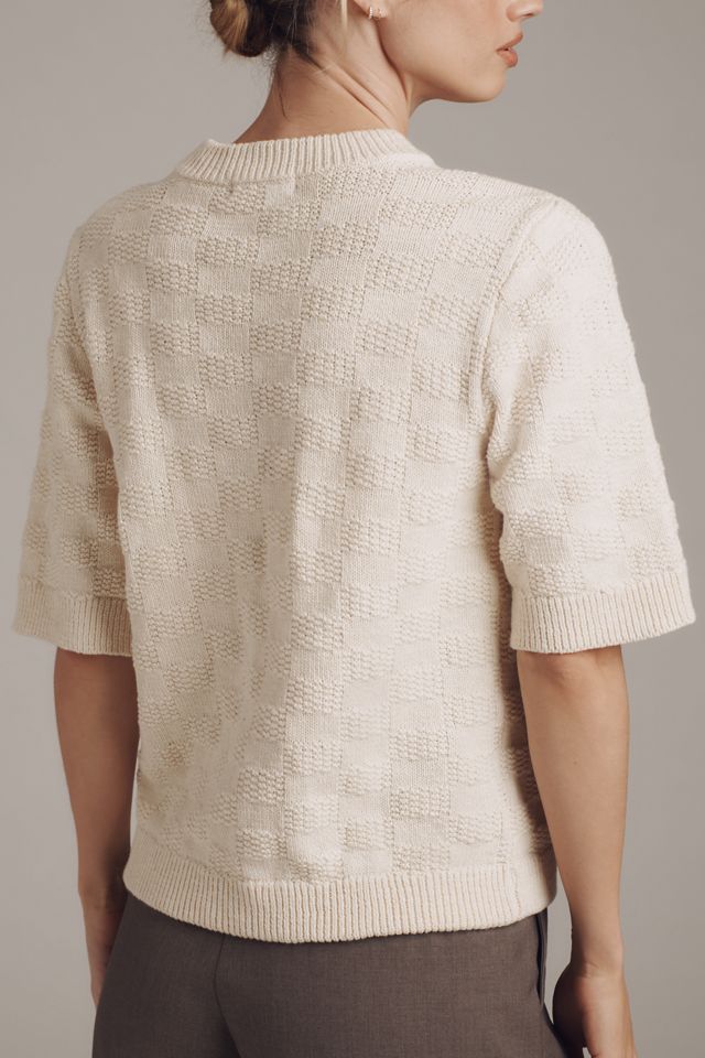 Sanctuary Elbow-Sleeve Textured Cardigan Sweater #2