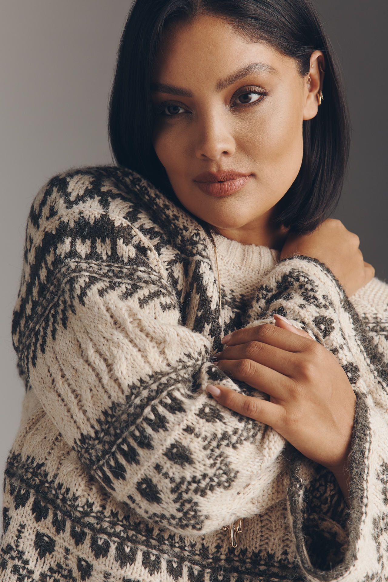 Sanctuary Plus Fairisle Sweater