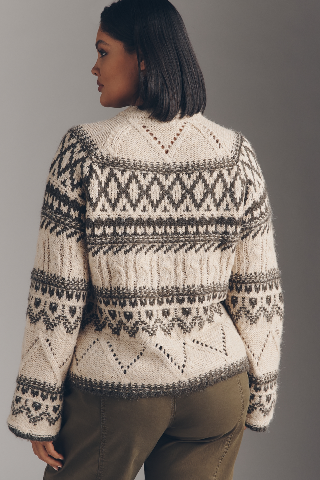 Sanctuary Plus Fairisle Sweater