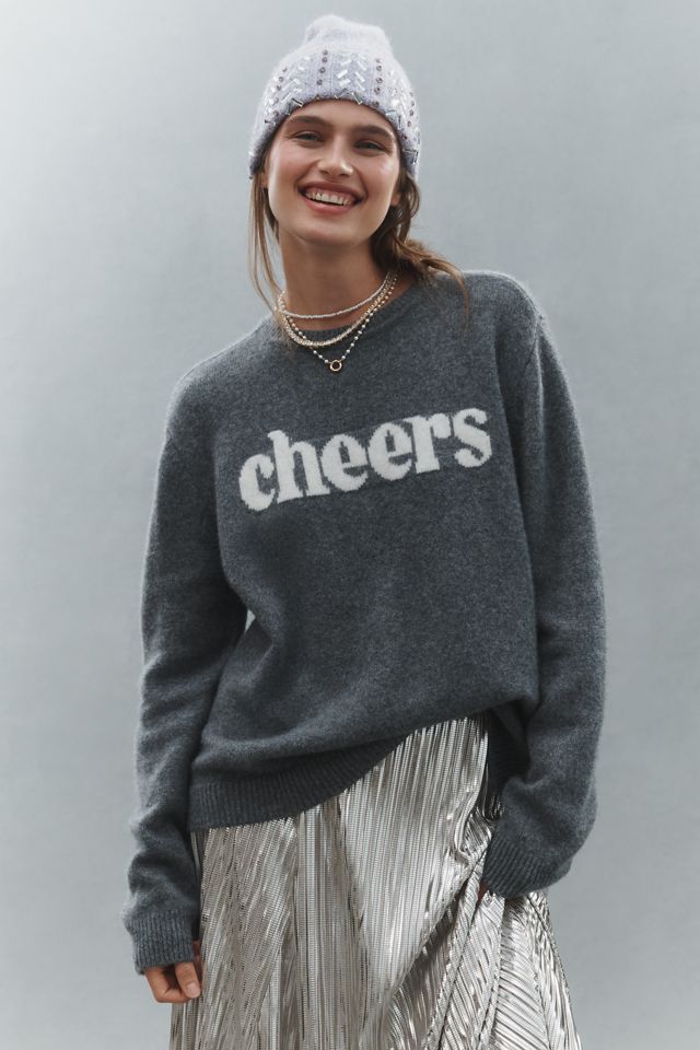 Sanctuary Wool Cashmere Crew-Neck Sweater #1