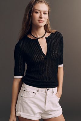 Sanctuary Going Places Henley Sweater