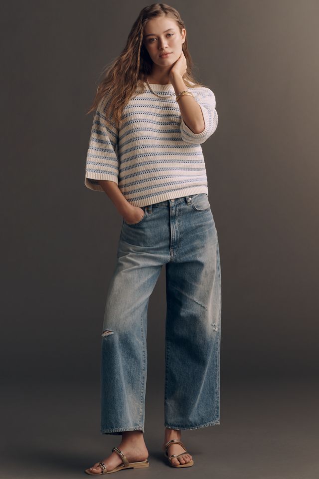 Sanctuary Cotton Elle Bell-Sleeve Sweater #1