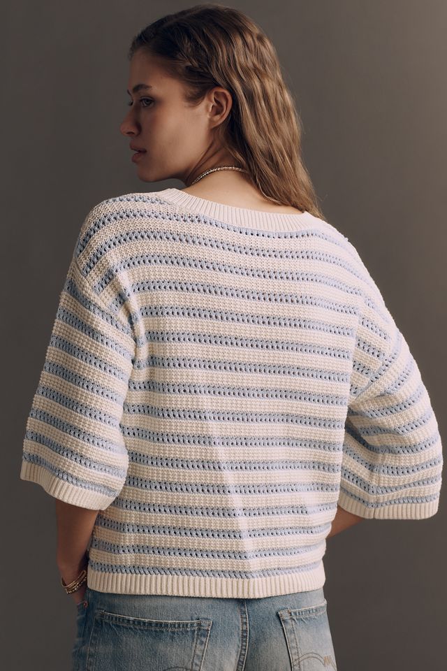 Sanctuary Cotton Elle Bell-Sleeve Sweater #2
